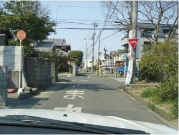 運転席前方の視野